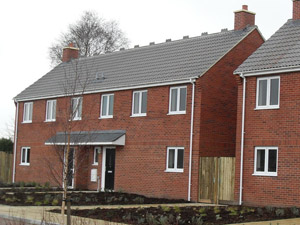 Houses in Baytree Close, Corsley